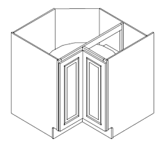 Base EZ Reach Cabinet - Width 36" X Height 34.5" X Depth 24"