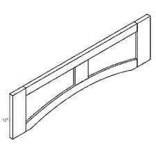 Valances - Width 36" 48" 54" x Height 4-5/8" 6" 12"