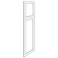 End Decorative Doors - Width 12" 24" x Height 30" 36" 42" 84" 90" 96"
