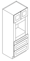 Oven Tall Cabinets - Width 33" X Height 84" 90" 96" X Depth 24"