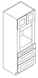 Oven Tall Cabinets - Width 33" X Height 84" 90" 96" X Depth 24"