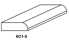 Croner Molding - Width 96" x Height 3/8" x Depth 1/4"