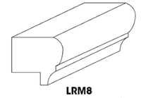 Light Rail Molding - Width 96" x Height 1" 2.5" x Depth 1-1/2"