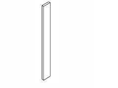 Filler- Wall & Base & Tall - Width 3" 6" x Height 30" 36" 42" 84" 90" 96" x Depth 3/4"